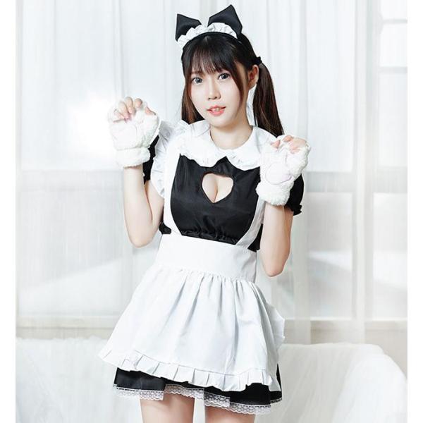 メイド服 コスプレ ハロウィン コスチューム ウエイドレス ワンピース ロリータ ゴスロリ ゆめかわいい 仮装 ゴスロリ Buyee Buyee Japanese Proxy Service Buy From Japan Bot Online