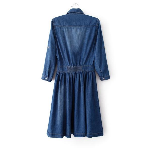 デニムワンピース レディース 秋冬 デニムワンピース 40代 デニムワンピース デニムワンピース 半袖 長袖 大きいサイズ ワンピース 2way S M L Xl 2xl 3xl 4xl Buyee Buyee Japanese Proxy Service Buy From Japan Bot Online