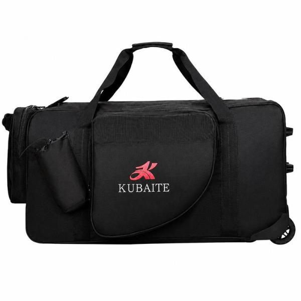 キャスターバッグ 大容量 キャリーバッグ ボストンキャリー 防具袋 スポーツ 撥水 耐摩耗 キャスター付き 旅行 遠征 合宿 部活