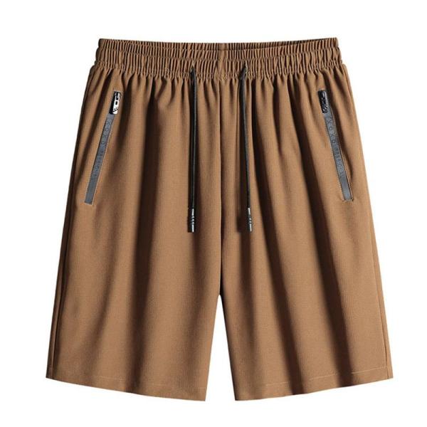 大きいサイズ ショートパンツ 7XL バスパン トレーニング メンズ ファスナーポケット 接触冷感 5分丈 スポーツウェア ジムウェア