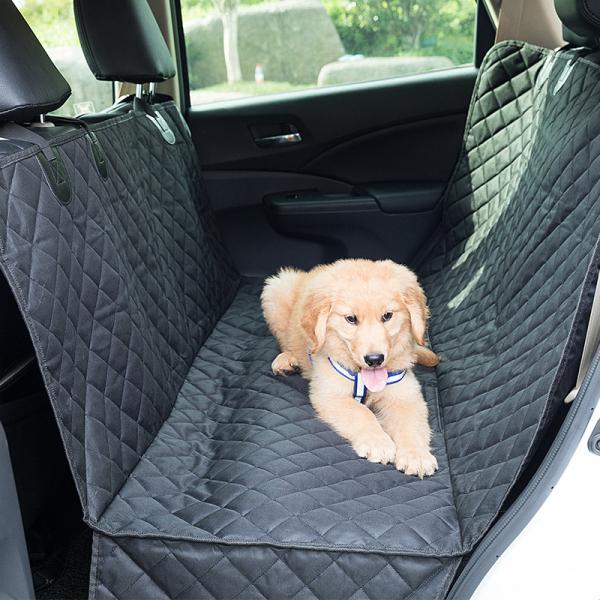 ペット用ドラシート 後部座席用 撥水加工 汚れ防止 抜け毛対策 犬用カーシートカバー 滑り止め キルティング加工 傷防止 大中小型犬 旅行