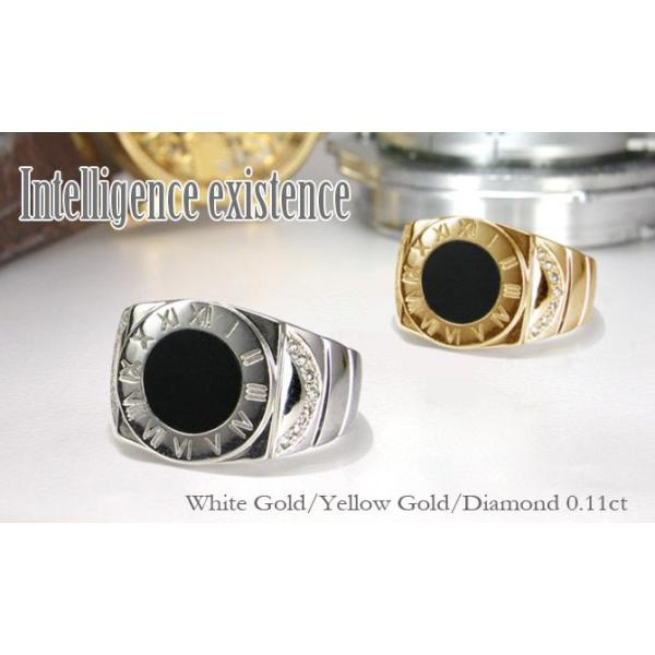 メンズリング 人気 ダイヤモンド 18金 18k ゴールド 指輪 オニキス 印台 カレッジリング メンズ リング 男性用 Buyee Buyee 日本の通販商品 オークションの代理入札 代理購入