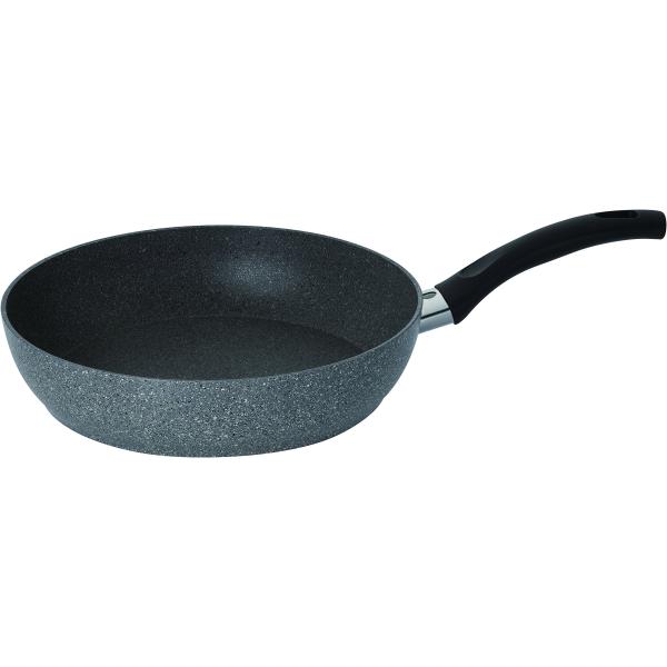 Ballarini バッラリーニ 「 フェラーラ 深型フライパン 24cm イタリア製 」 炒め鍋 IH・ガス火対応 焼きごろお知らせ機能付き グラニチウム 5層コー