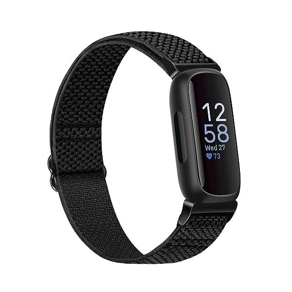 [TumpCez] ストレッチナイロンスマートウォッチベルトFitbit Inspire 3/Fitbit Inspire 2/Fitbit Inspire/Fitbit Inspire HR/Fitbit Ace 2/Fitbit Ac