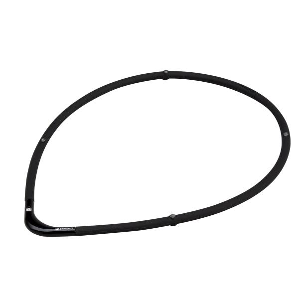 phiten(ファイテン) ネックレス RAKUWA 磁気チタンネックレスS-|| ブラック×ブラック 55cm【肩こり】【首こり】【 こり改善】【