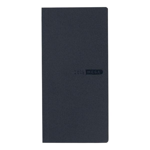ほぼ日手帳 2026 weeks MEGA スニーカー/インディゴブラック 1月始まり 週間手帳 週間レフト スリム縦長 方眼メモ215ページ