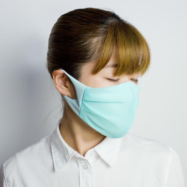 マスク 日本製 UVカット 紫外線対策 洗える 立体 日焼け防止 ポリエステル おしゃれ布マスク シフォン