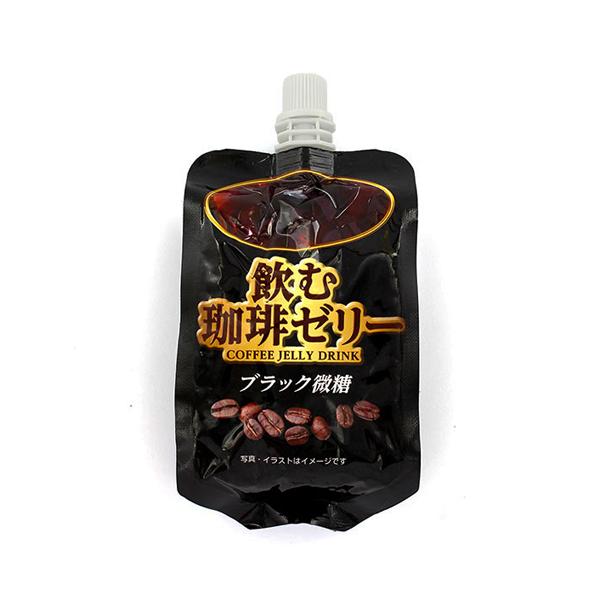 飲む珈琲ゼリー ブラック微糖 180g セイウ コーヒー ゼリー飲料 珈茶問屋アンジェ 通販 Yahoo ショッピング