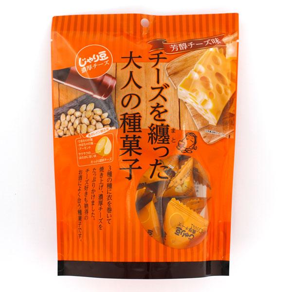 トーノー じゃり豆 濃厚チーズ スタンドパック 70g（包装紙込み） スナック ひまわりの種 かぼちゃの種 アーモンド チーズを纏った大人の種菓子  個包装