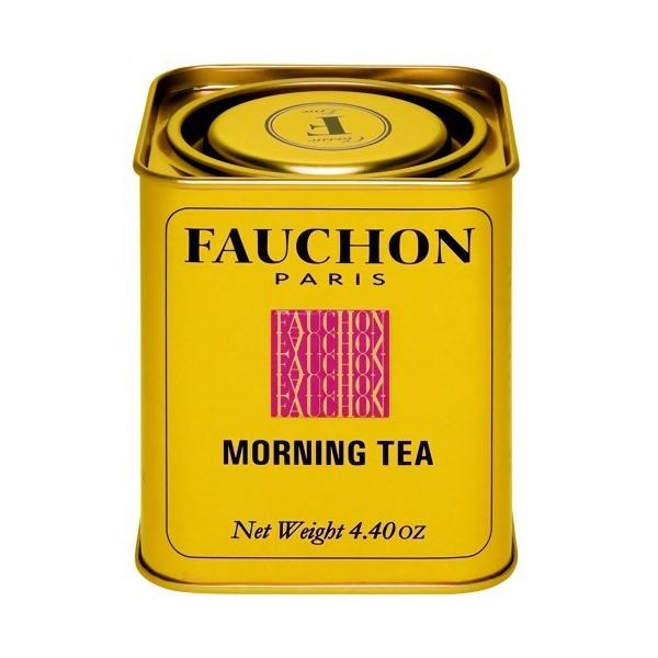 FAUCHON（フォション） モーニング 125gリーフ 缶入り 紅茶 ミルク