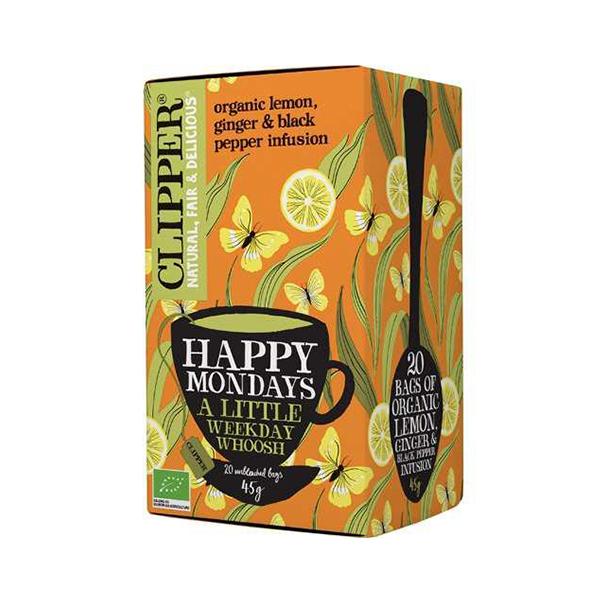 他サイト： CLIPPER クリッパー オーガニックハーブティー ハッピーマンデー 2.25g×20P ティーバッグの商品画像