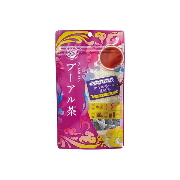 世界のお茶巡り プーアルティー 1.5g×20P 中国茶 お徳用ティーバッグ マイボトル&amp;マイタンブラー用 水出し可