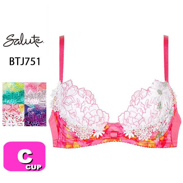���R�[�� wacoal �T���[�g salute BTJ751 51�V���[�Y �u���W���[ ���{���u�� 3/4�J�b�v�u���W���[ C�J�b�v