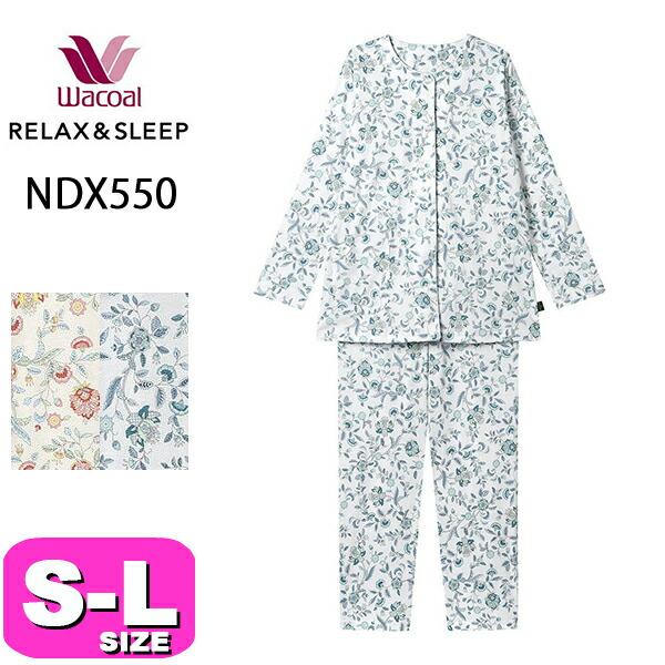 新品ワコールWacoal「MINTONミントン」前開きパジャマサイズ L♪ ワコール_リラックス＆スリープ 【綿100％】しなやかで