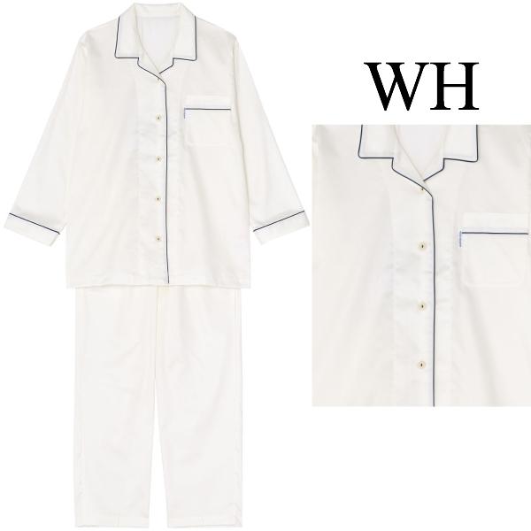 WACOAL（ワコール） 睡眠科学 YDX516 スーピマ綿サテン パジャマ 長袖