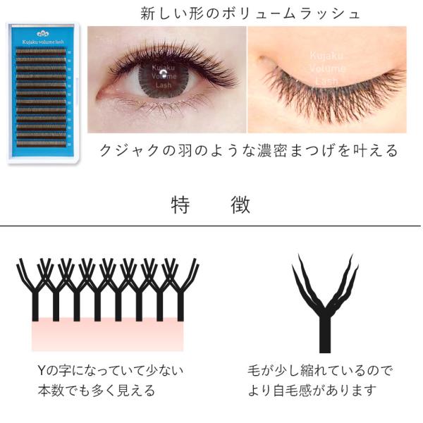 まつげエクステ マツエク クジャクボリュームラッシュ 12列 Cカール 0 07mm 黒 ブラウン Buyee Buyee Japanese Proxy Service Buy From Japan Bot Online
