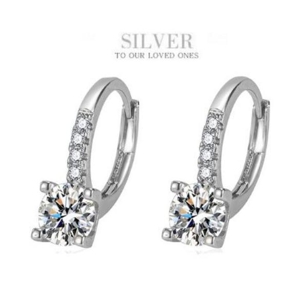 フープピアス アレルギー対応 ピアス 18金 レディース 18k つけっぱなし 金属アレルギー対応 小さい シルバー925 キュービックジルコニア