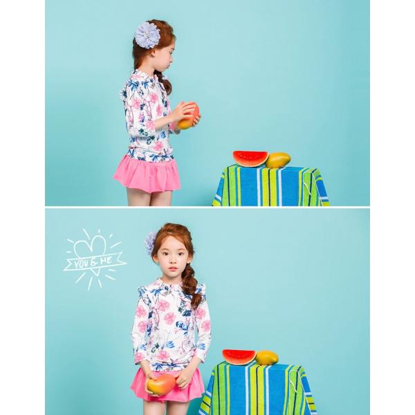 子供 水着 花柄 女の子 水着 セパレート キッズ 長袖 ラッシュガード セット キッズ 水着 女の子 セパレート 子ども水着 ジュニア 女の子 水着 Buyee 日本代购平台 产品购物网站大全 Buyee一站式代购 Bot Online