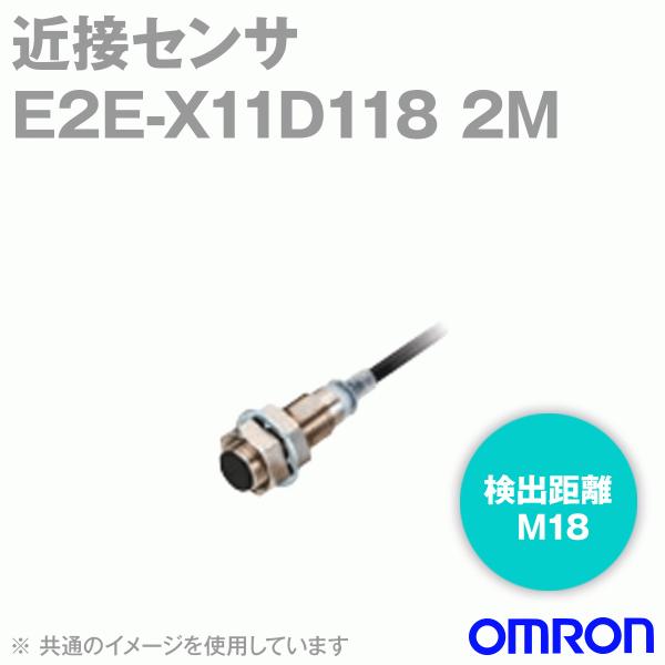 I(OMRON) E2E-X11D118 2M ߐڃZT R[ho^Cv M18 (o11mm±10%) NN