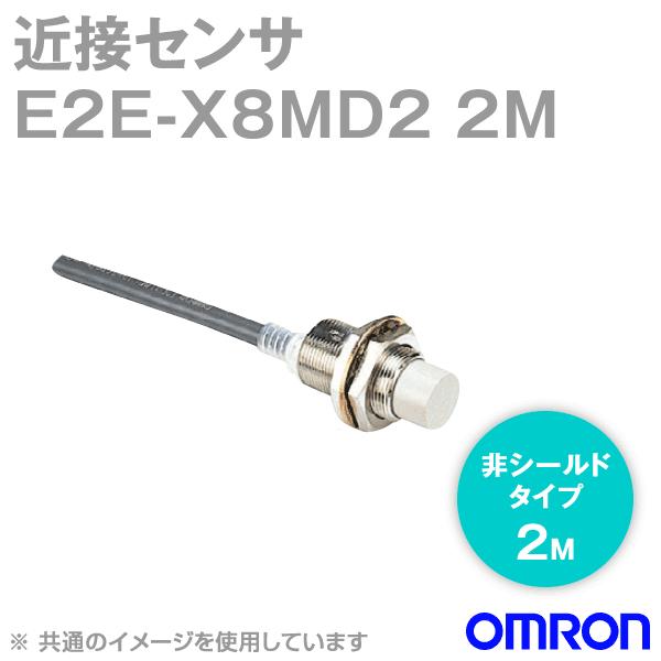 I(OMRON) E2E-X8MD2 2M ߐڃZT[ V[h^Cv (M12Eo8mm) (2) (M12R[ho^Cv 2m) (PVC(ϖ)) NN