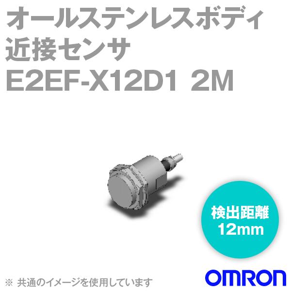 I(OMRON) E2EF-X12D1 2M I[XeX{fBߐڃZT (R[ho^Cv) (2m) (o12mm) NN