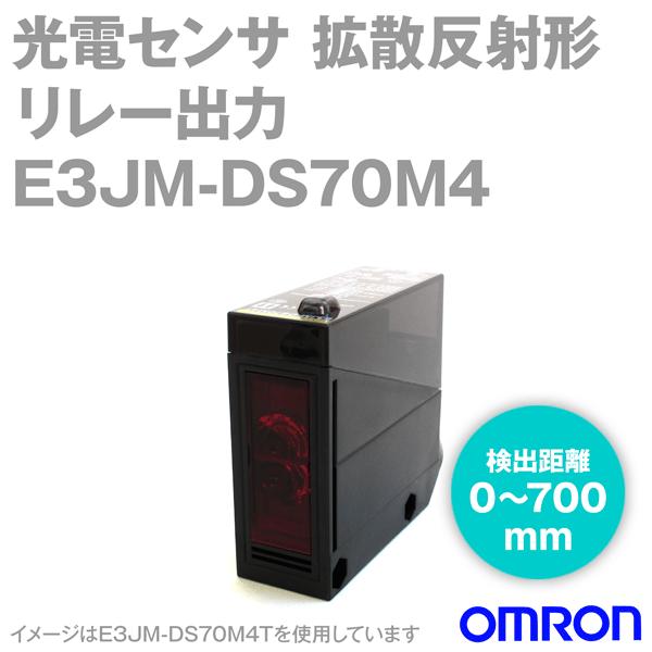 �I������(OMRON) E3JM-DS70M4 AC/DC�d���t���[�^�C�v���d�Z���T�[ (�g�U���ˌ`)�[�q��^�C�v (��/�Ռ���ON �ؑ�) (�����[�o��) NN
