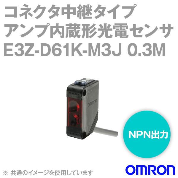 I(OMRON) E3Z-D61K-M3J 0.3M Av`dZT[ (^) RlN^p^Cv (M8) (o 5`100mm) (NPNo) NN