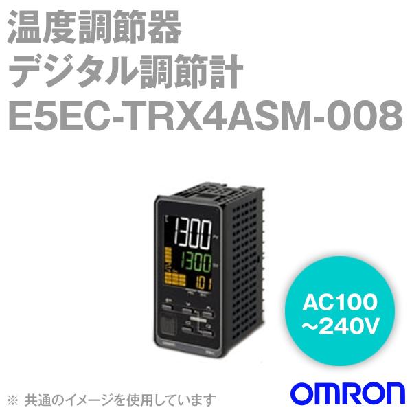 �I������(OMRON) E5EC-TRX4ASM-008 �x�[�V�b�N�^�C�v DIN48×96 �[�q��^�C�v (�����[�o��) (AC100�`240V) NN