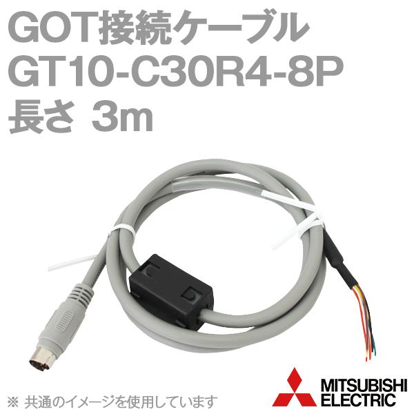 三菱電機 GT10-C30R4-8P (RS-422ケーブル) (FXCPU,通信機能拡張 三菱電機 GT10-C30R4-8P (RS-422ケーブル) (FXCPU,通信機能拡張