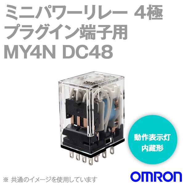 �I������(OMRON) MY4N DC48V �~�j�p���[�����[ NN