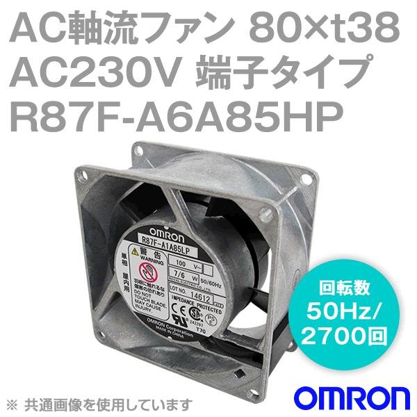 �I������(OMRON) R87F-A6A85HP AC�����t�@�� 230V (80×t38 �[�q�^�C�v) (��]�� 50Hz 2700��) NN