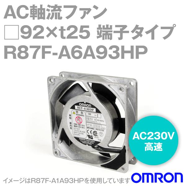 �I������(OMRON) R87F-A6A93HP AC�����t�@�� 230V (92×t25 �[�q�^�C�v) (��]�� 50Hz 2550��) NN