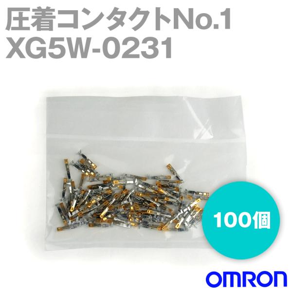 �I������(OMRON) XG5W-0231 �����R���^�N�gNO.1 XG5N�p 100�� �o���� NN