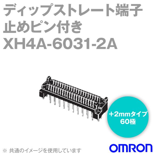�I������(OMRON) XH4A-6031-2A �`XH4A �f�B�b�v�X�g���[�g�[�q �X�^�b�L���O�����Ή��^�C�v +2mm�^�C�v 60�� (60��) NN