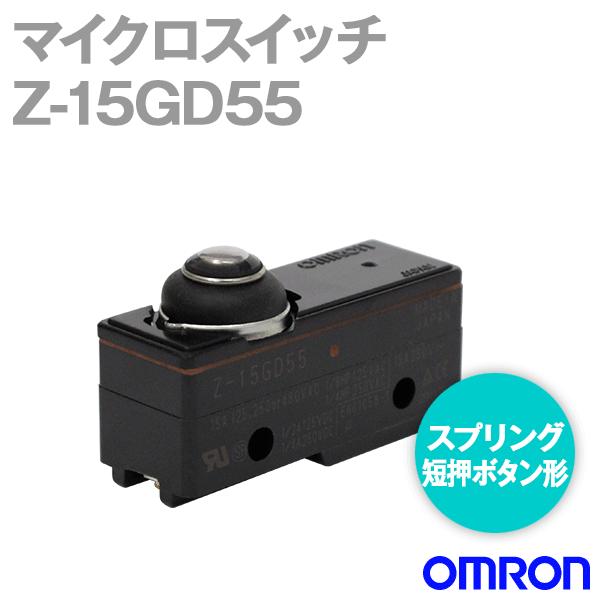 �I������(OMRON) Z-15GD55 �}�C�N���X�C�b�`Z�V���[�Y (�X�v�����O�Z���{�^���`) NN