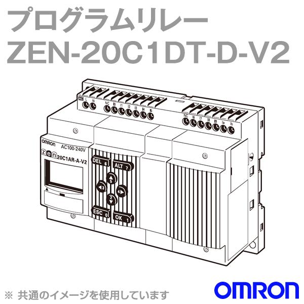取寄 オムロン(OMRON) ZEN-20C1DT-D-V2 プログラムリレー NN : zen