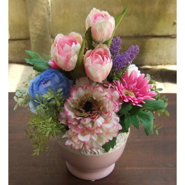 光触媒アートフラワー 造花 フラワーアレンジ 669 誕生日 記念日 母の