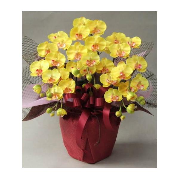 光触媒のコーティングで、除菌・消臭作用もある造花の胡蝶蘭。水やり不要で枯れない造花は、手間がかからない為、開店祝い・開業祝い・開院祝い・移転祝い・新築祝いなど、また、誕生日プレゼントや就任祝いにも人気です。また、温度に関係なく配送ができるの...