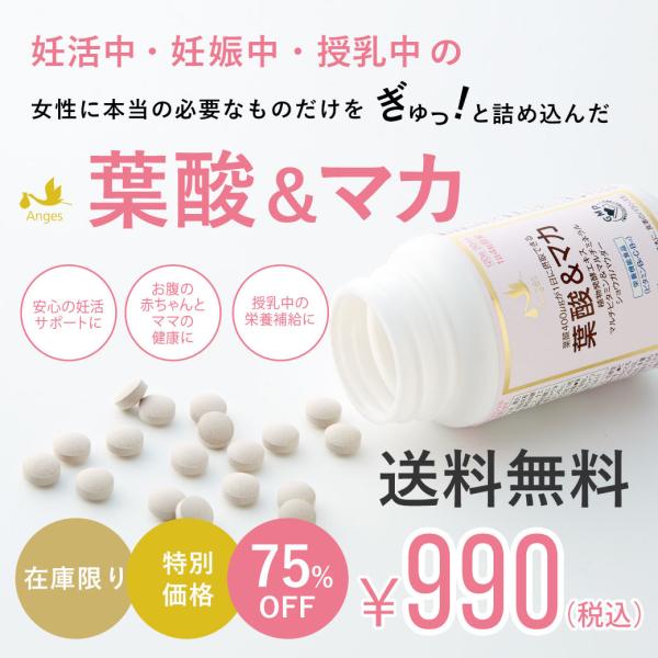 葉酸 サプリメント Anges アンジェス葉酸 マカ 妊活 妊娠中 授乳中 妊娠前 産前 産後 エンジェリーベオリジナル Buyee Buyee 日本の通販商品 オークションの代理入札 代理購入