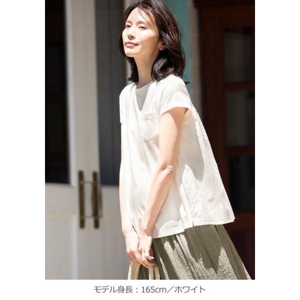 授乳服 マタニティ 服 トップス 授乳口付 バックレース半袖トップス エンジェリーベ ウェア ウエア 産前 産後 妊婦服 マタニティー Buyee Servis Zakupok Tretim Licom Buyee Pokupajte Iz Yaponii