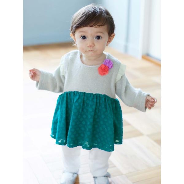 ベビー Caldia ブークレニットワンピロンパース ベビー 赤ちゃん ベビー服 女の子 おんなのこ ウェア ウエア ワンピース Jasminebeautysupply Com