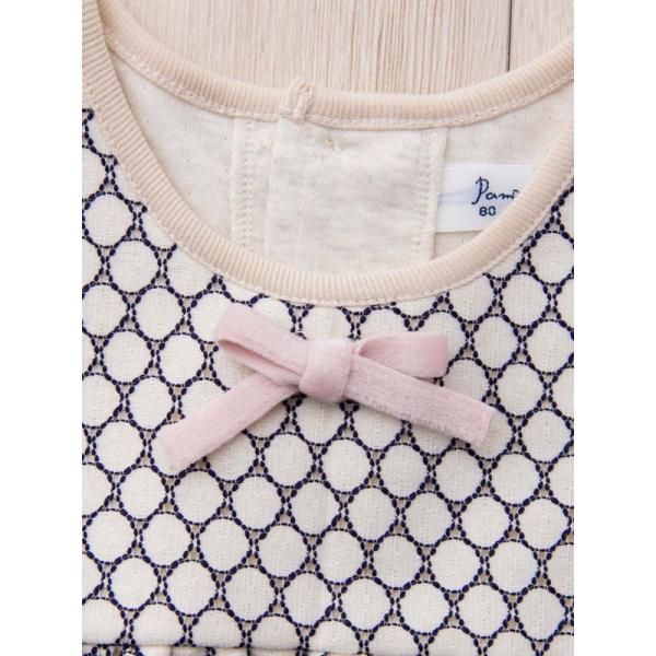 ベビー 日本製 Pample Mousse 切替花柄ワンピース ブルマセット ベビー 赤ちゃん ベビー服 ウェア ウエア ワンピース ボトムス セット Blusquare Org