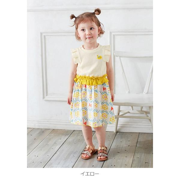 Sale ベビー Petit Jam 切替プリントワンピース ベビー 赤ちゃん ベビー服 女の子 おんなのこ ウェア ウエア ワンピース Apaproduction Fr