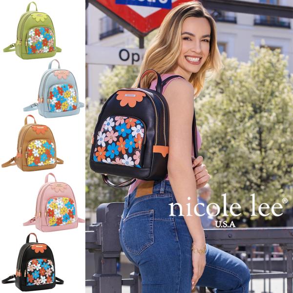 数量限定 NICOLE LEE ニコールリー FLO17482 FLORAL POP BACKPACK