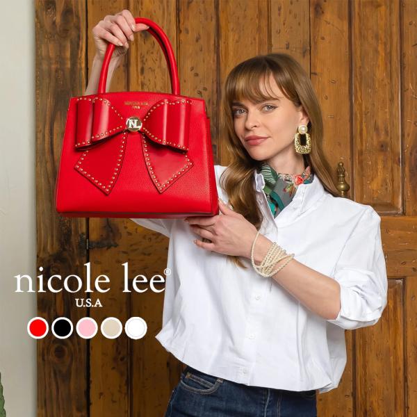 Nicole Lee（ニコールリー） 2026新作 数量限定 P17623 STUDDED BOW