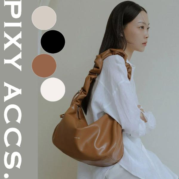 保証付 返品OK  日本正規代理店  2024 PIXY ACCS. ピクシーアックス  GR230001 レディース フリルギャザー ショルダーバッグ  メッセンジャー 通勤通学 海外旅行  レザー 人気 20代 30代 40代 50代 60代 台湾 Chillax 放任肩背包 2WAYバック ナナメ掛け トートバッグ GRN-RE 保証付 返品OK 日本正規代理店 2025 PIXY ACCS. ピクシーアックス