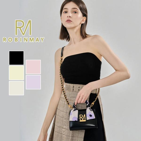 保証付 返品OK 正規品 2024 ROBINMAY ロビンメイ B243 レディース RMロゴ フラワースカーフ ハンドバッグ 2WAY 肩掛け ビーガンレザー ヴィーガン 人気 60代 50代30代 40代 20代 SDGs サステナブル 台湾発 鞄 チェーンショルダー 愛爾手提包 ショルダー ミニバッグ 保証付 返品OK 正規品 2025 ROBINMAY ロビンメイ B243 レディース RM
