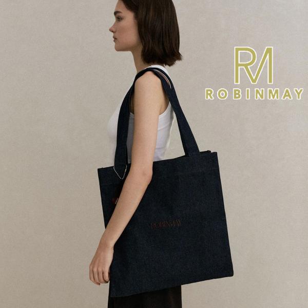 保証付 返品OK 正規品 ROBINMAY ロビンメイ WB160 1305 デニムトート