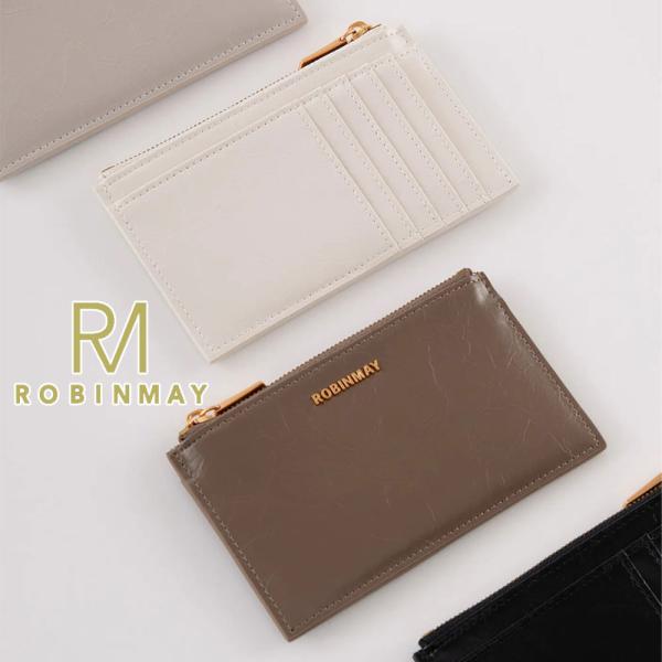保証付 返品OK 正規品 ROBINMAY ロビンメイ WL085 オークレザーカード