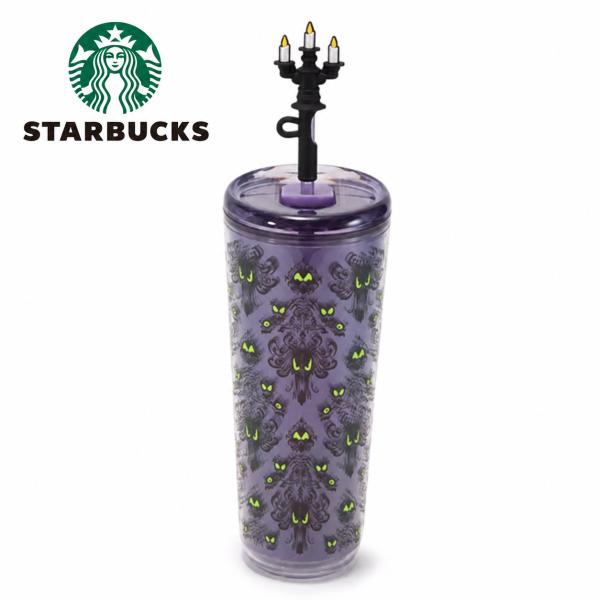 2026新ブランド！保証付 返品OK 海外限定 Starbucks The Haunted Mansion Wallpaper タンブラー ストロータンブラー ホーンテッドマンション ディズニー
